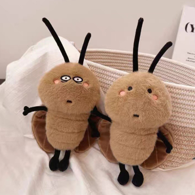 蟑螂小强玩偶公仔恶搞丑萌毛绒玩具